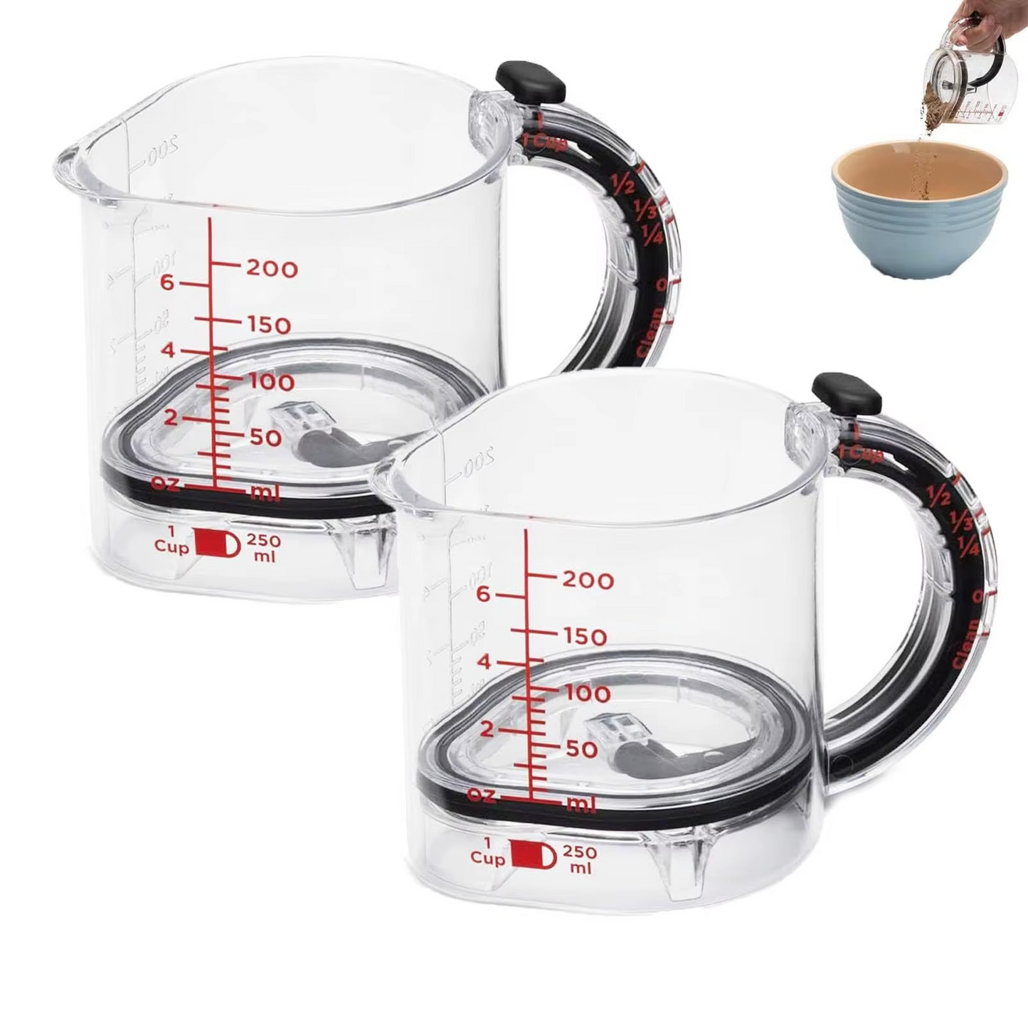 4-in-1 Adjustable Measuring Cup