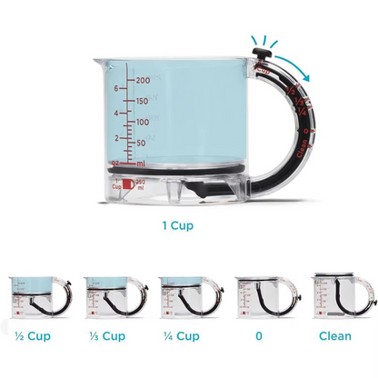 4-in-1 Adjustable Measuring Cup